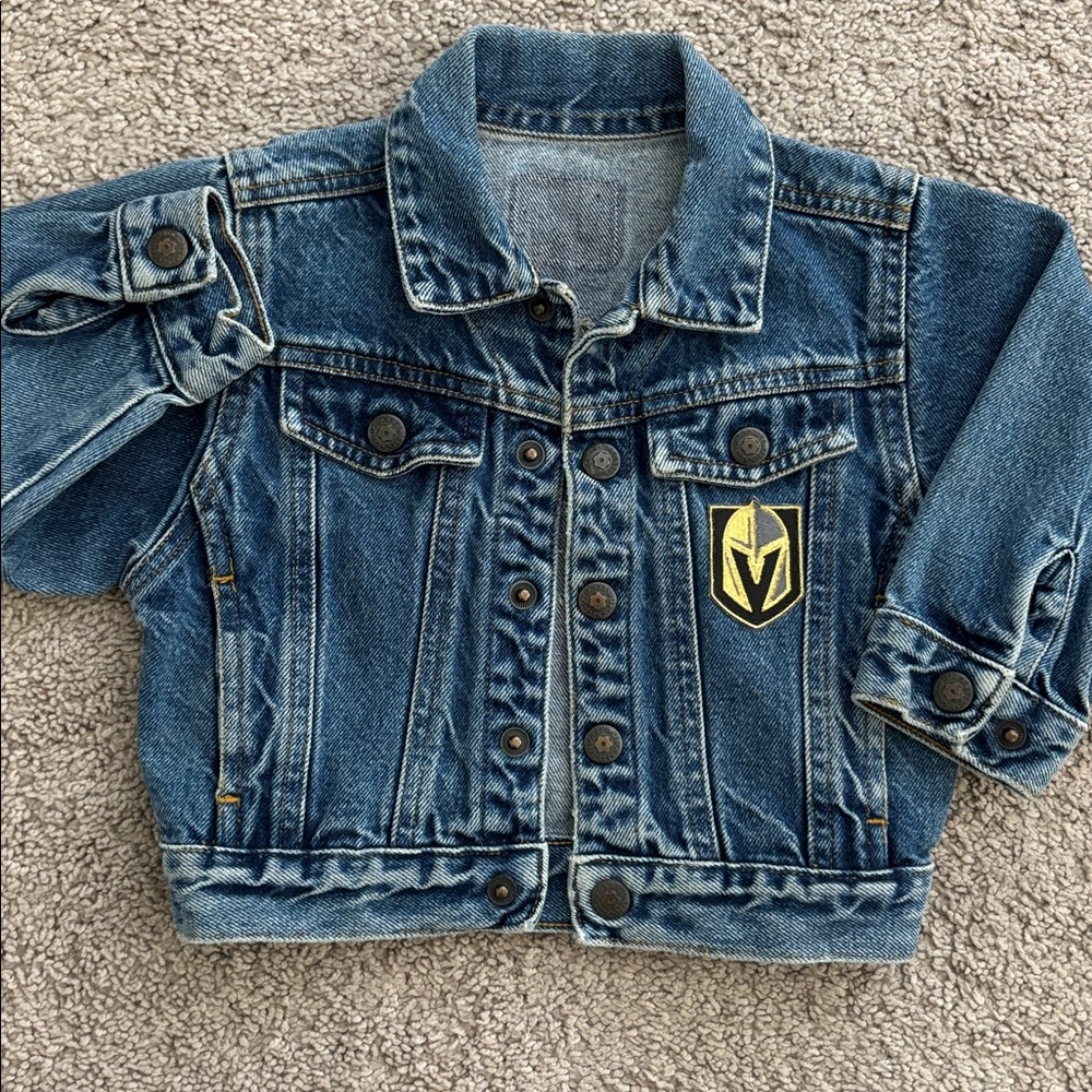 Toddler Vegas Golden Knights Jean Jacket